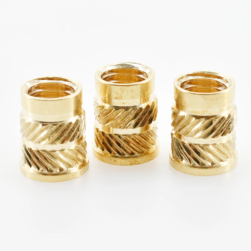 Brass Flange Insert Nut M2 M2.5 M3 M4 M5 M6 M8 Double Twill Knurled Embedded Molding Injection Nutsert Insertnut 3d Printer Nuts