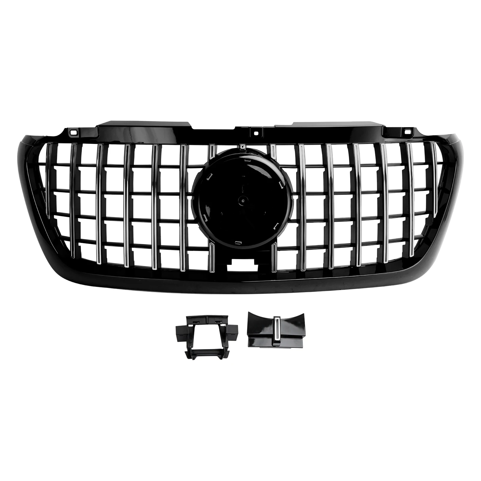 

A9108852600 Front Bumper Grill Grille For Mercedes Benz Sprinter W907 W910 2018-2023 GT Style With Logo