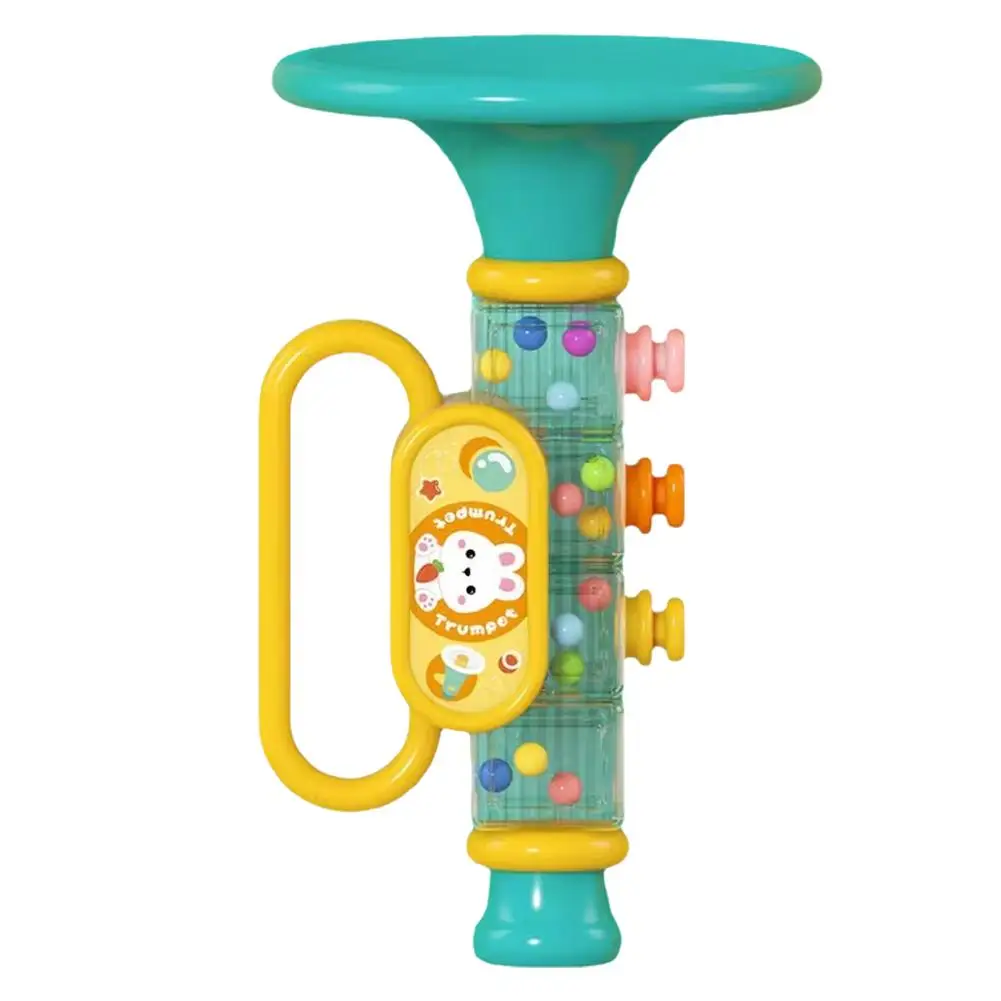 Jouet trompent itude pour enfants, mini trompent mignonne, instrument de musique de dessin animé pour enfants, klaxon soufflant et bruiteur, fête et événement, Y7J1