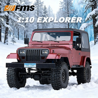 FMS 1:10 Explorer RC Remote Control Off-Road Vehicle Model Hard Shell Simulation Car Model Large Proportion Climbing Car