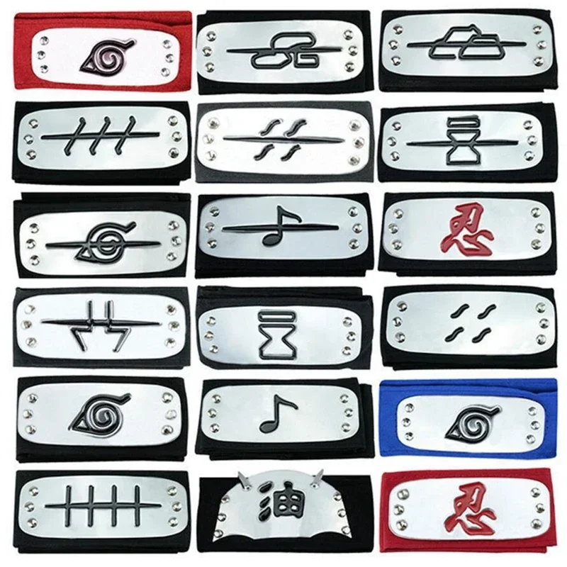 Nouveau 95cm Uzumaki bandeau feuille Village Cosplay 1:1 front à la mode garde bandeau dessin animé Cosplay accessoires cadeaux de fête