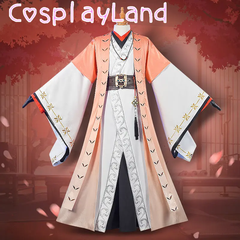 

New Game Ashes of The Kingdom Ancient Style Set Cosplay Costume Hanfu Chinese Ancient Outfits Halloween Carnival Unisex Suits