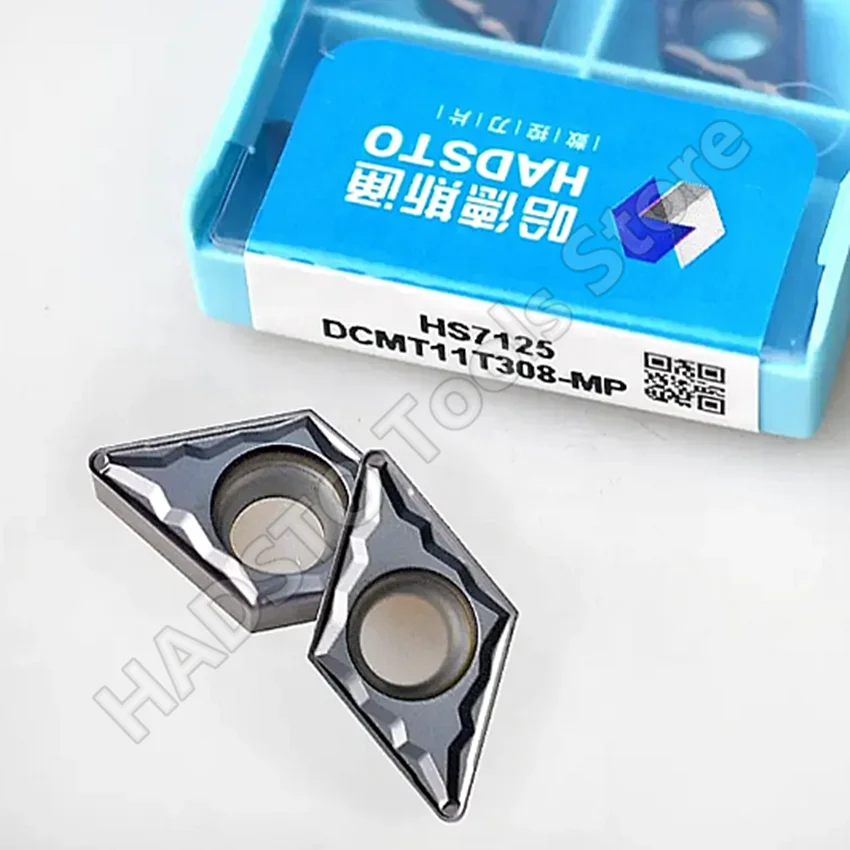 DCMT11T304-MP HS7125/DCMT11T308-MP HS7125/DCMT11T304-MP HS7225/DCMT11T308-MP HS7225 HADSTO CNC carbide inserts Turning inserts