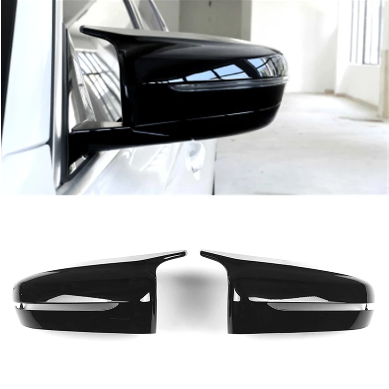 Hot selling ABS gloss black M Style look Replacement side mirror cover for BMW New 3 series G20 (LHD) 2019-IN mirror cover