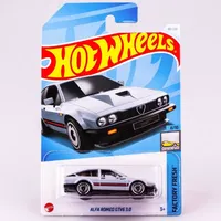 2024D Original Hot Wheels Car Alfa Romeo GTV6 3.0 Toys for Boys 1/64 Diecast Alloy Vehicle Factory Fresh Collection Juguete Gift