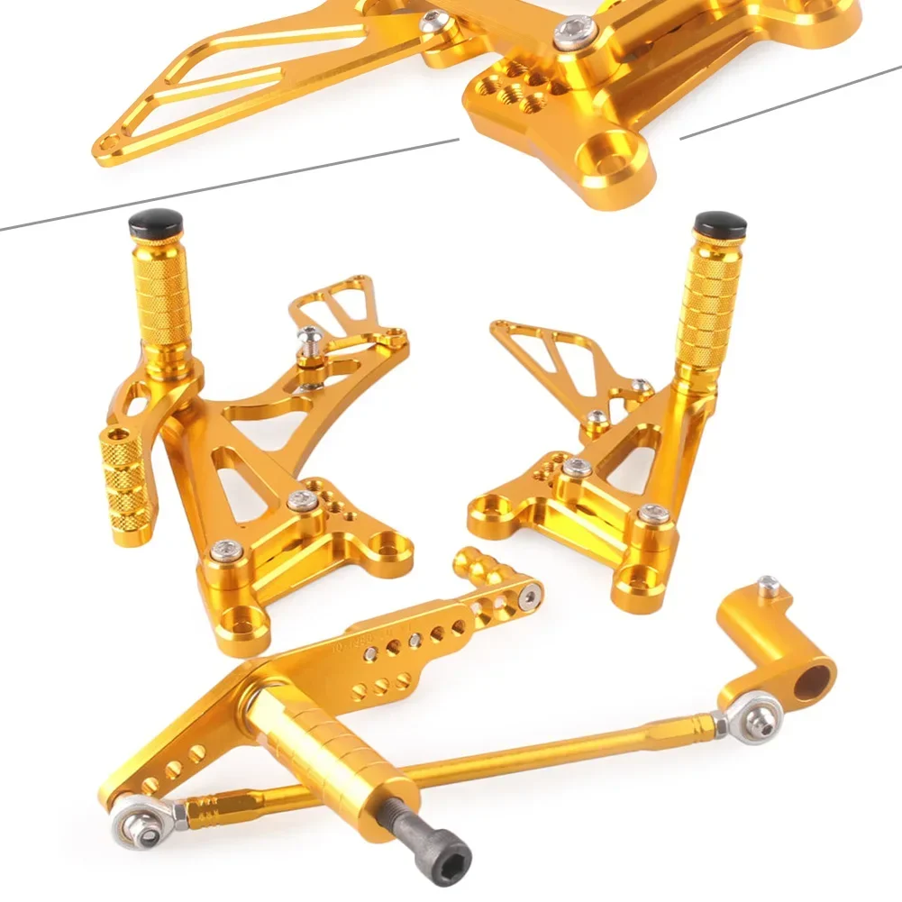 

For Yamaha YZF R1 2007 2008 YZF-R1 07 08 Motorcycle Standard GP Shift Footpegs Foot Rests Aluminum Alloy Foot Pegs