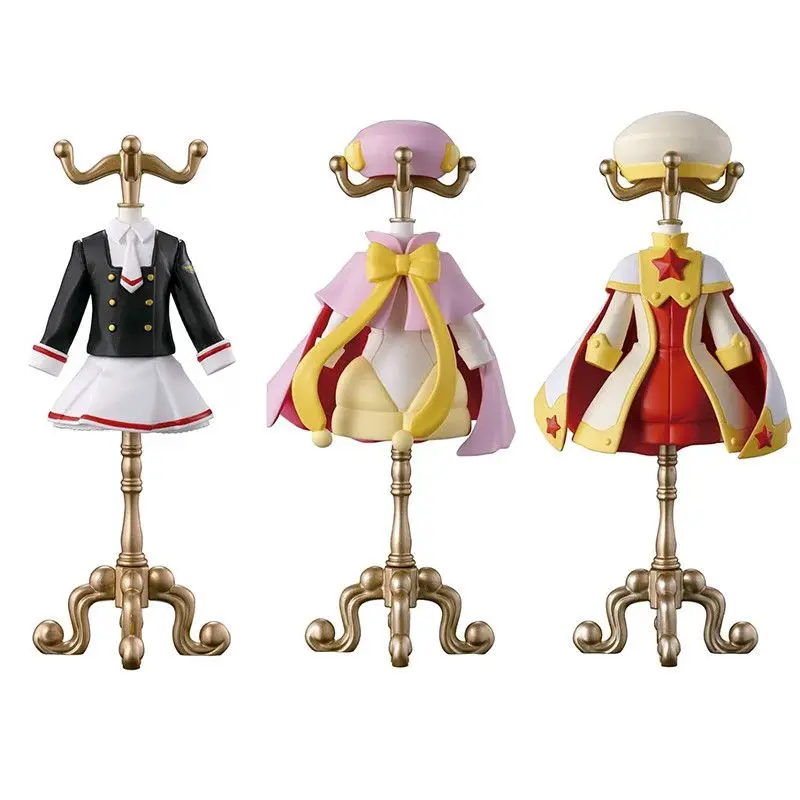 12Cm Card Captor Sakura Mini Creativity Vertical Hanger Suspend Jewelry Stand Desktop Model Decoration Collection Friend Gift