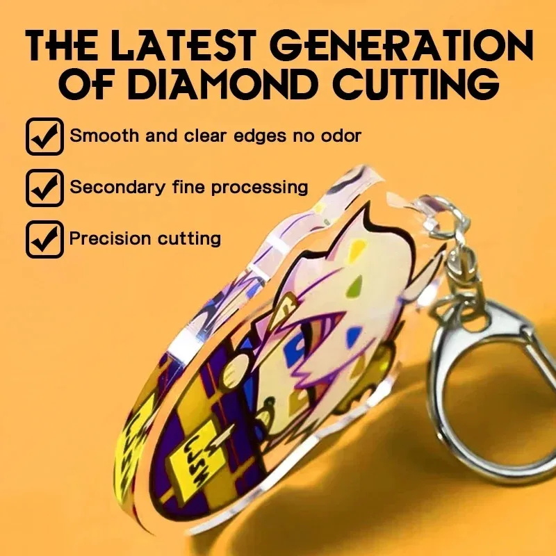 إلين جو مغرية الحمار الكذب الموقف ساحر جودة عالية مزدوجة الوجهين سلسلة مفاتيح أكريليك صارخ للجنسين الجدة الملحقات