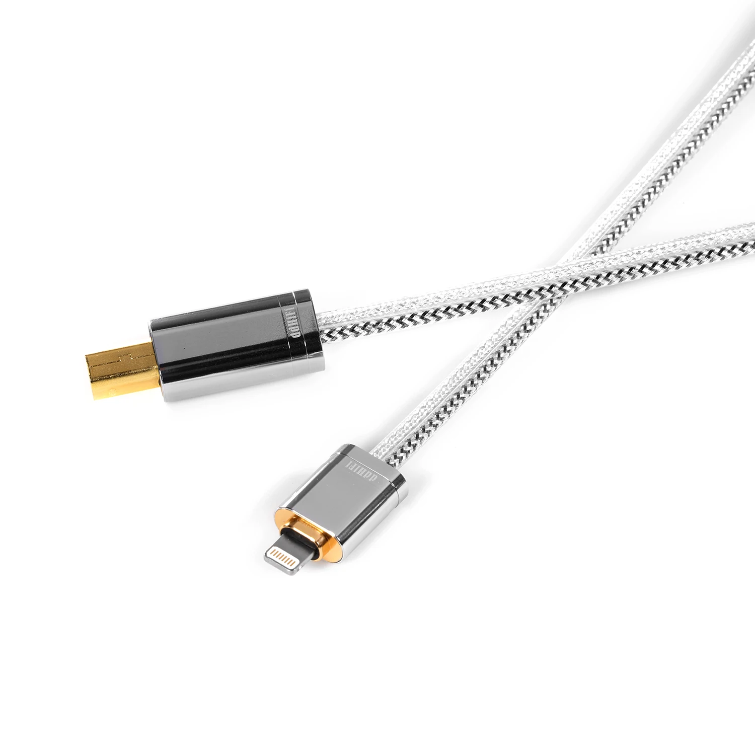 DD ddHiFi TC09BL (Light-ning to USB-B) HiFi Audiophile Cable with Double Shielded Structure/Noticeable Sound Quality Improvement