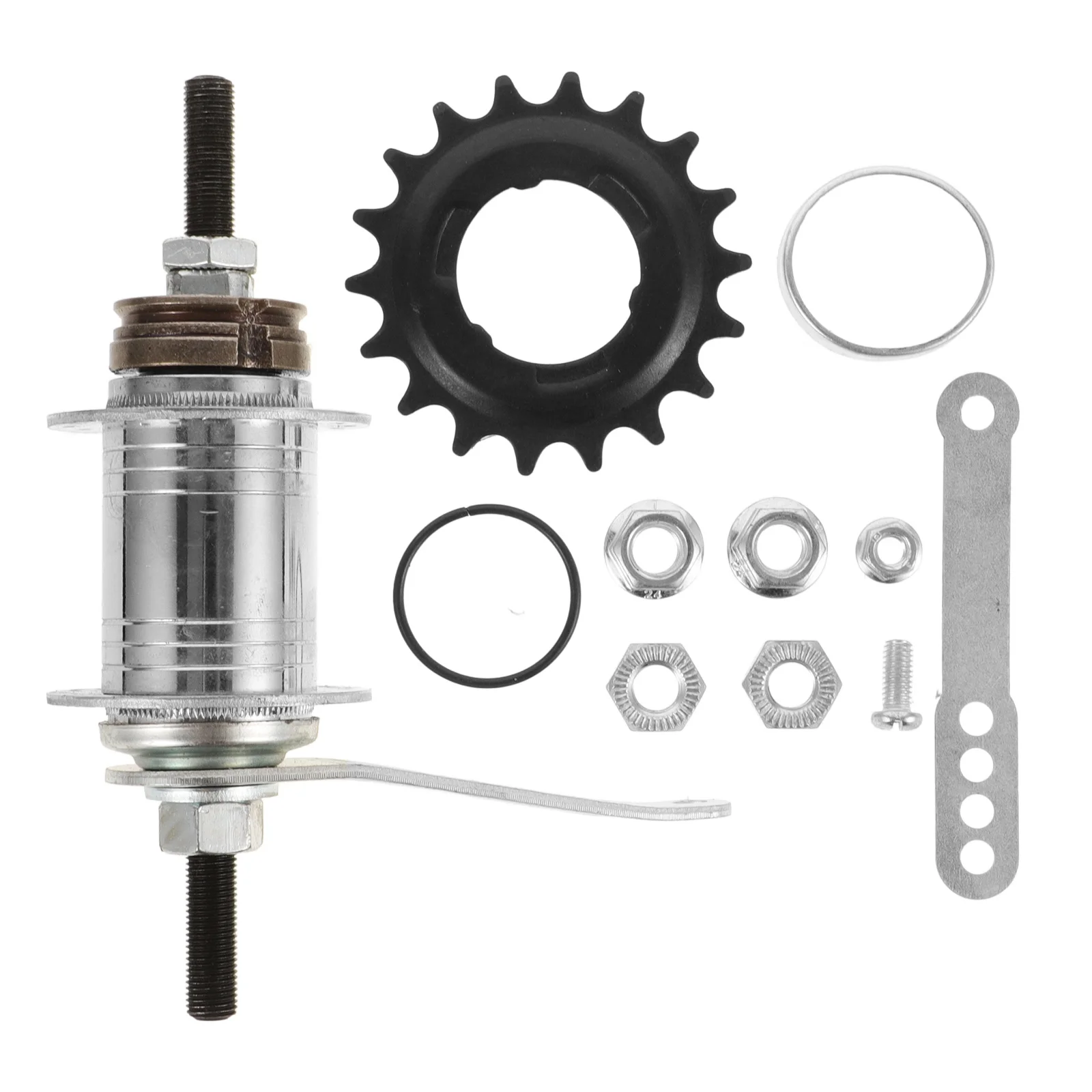 

1 Set Hub 32H Rear Hub Assembly For Bicycle Back Brake Replacement Lightweight Durable Bike Brake Supplies Riding