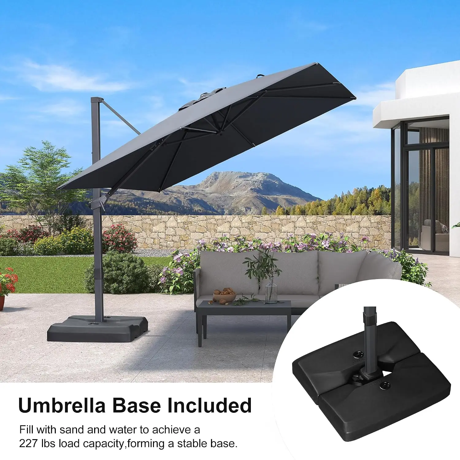 Thumbnail 2 - #7 Latest Cantilever Garden Umbrellas Updates