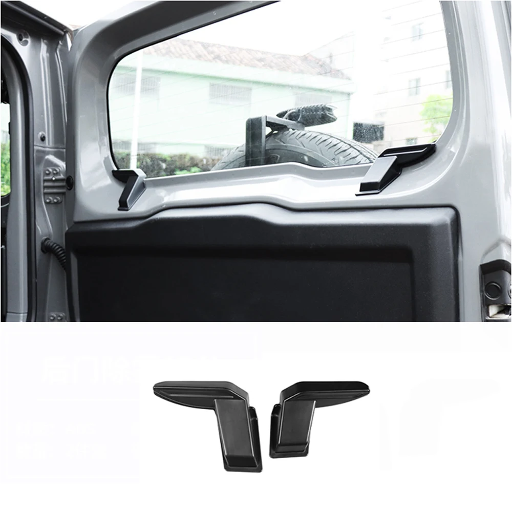 ABS Car Refit Rear Windshield Heating Wire Protection Cover Trim Fit for Suzuki Jimny JB64 JB74 2019+ Interior Auto Accessories