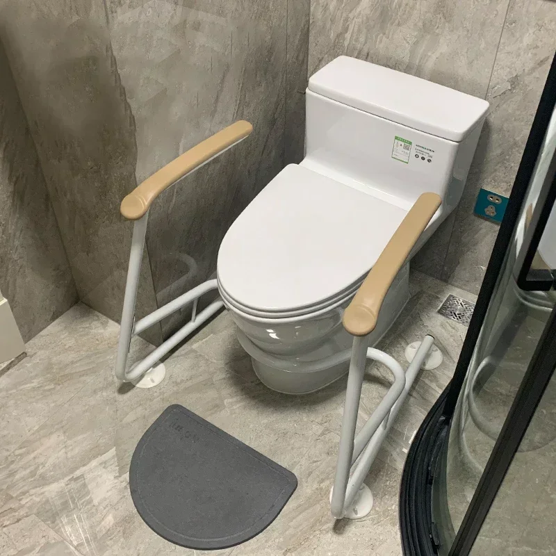 

Fixed Elderly Toilet Seat Anti Slip Disability Support Baby Grip Handle Stool Rubber De Douche Escada Handicap Railings