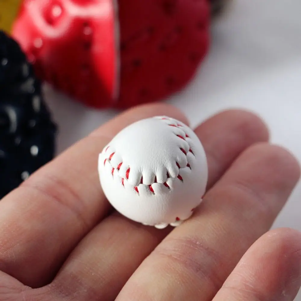NEUE 1/6 1/12 Baseball Kits Mehrfarbige DIY Miniatur Softball Set Szene Modell Cosplay Kuchen Topper Haus