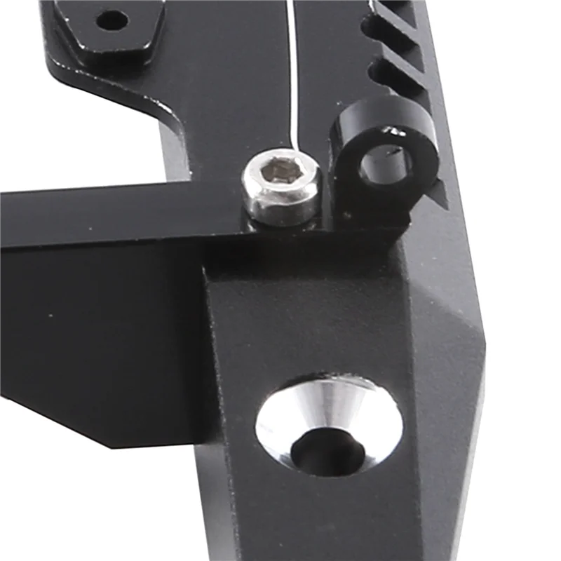 A30F-Metalen Voorbumper Met Trekhaak Voor Traxxas TRX4M TRX-4M 1/18 RC Crawler Auto Upgrade Onderdelen OP Accessoires