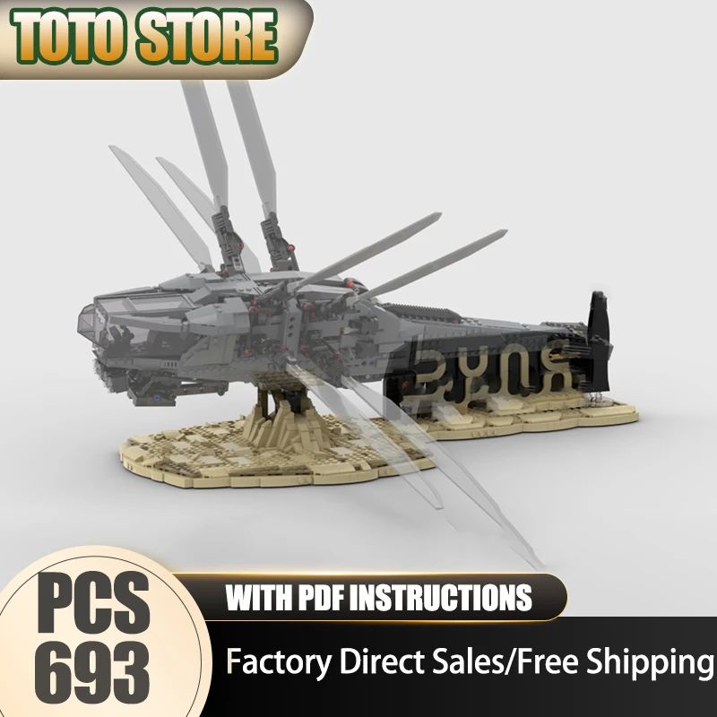 

Military Fighter Model Moc Building Bricks Dune Royal Birdman Team Technology Modular Blocks Gifts Christmas Toys DIY Assembly