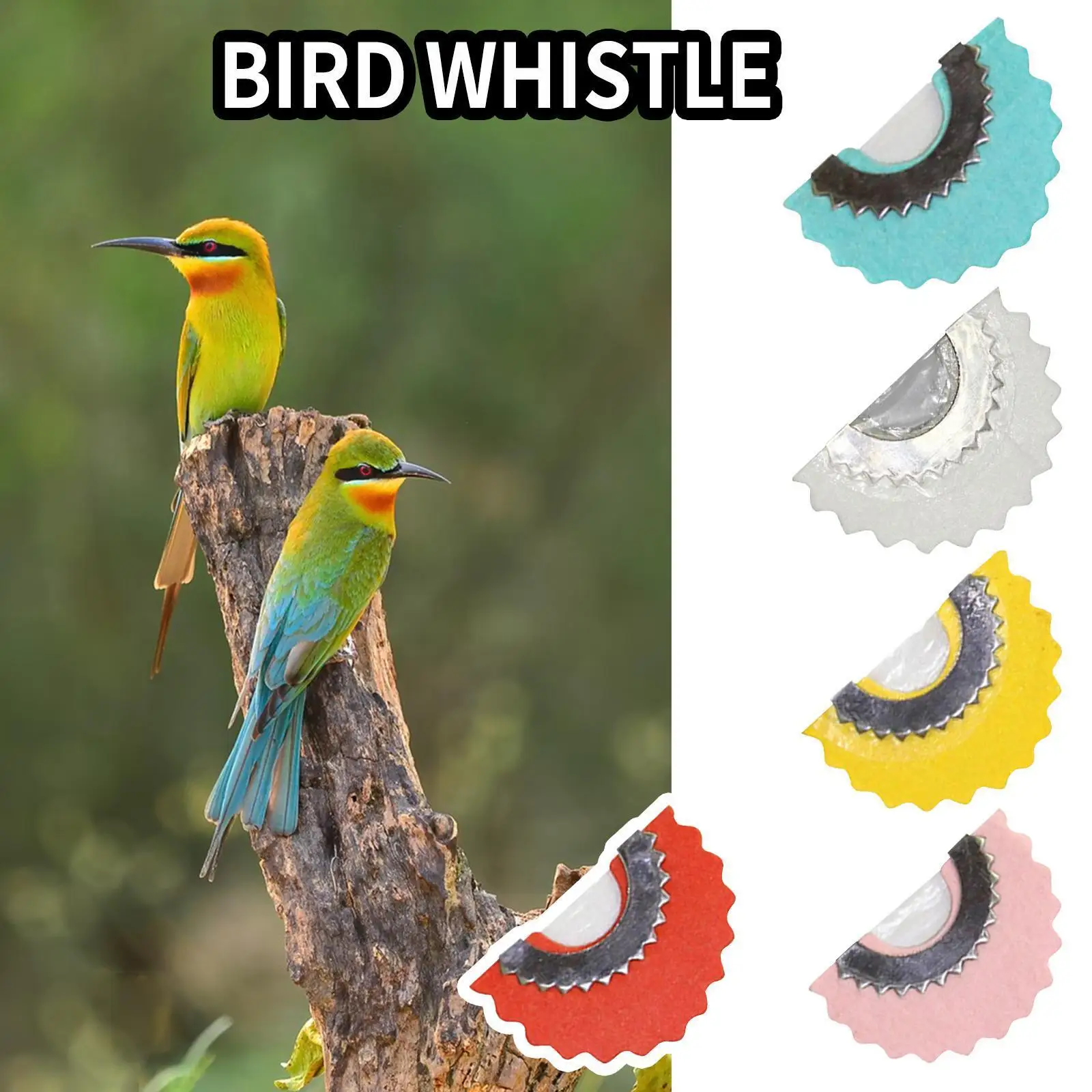 Bird Training Whistle Inside Mouth Hiden Tweeting Noisemaker Toy Tricks Gag Bird Caller Imitation Pet Sounds Entertainment Tools