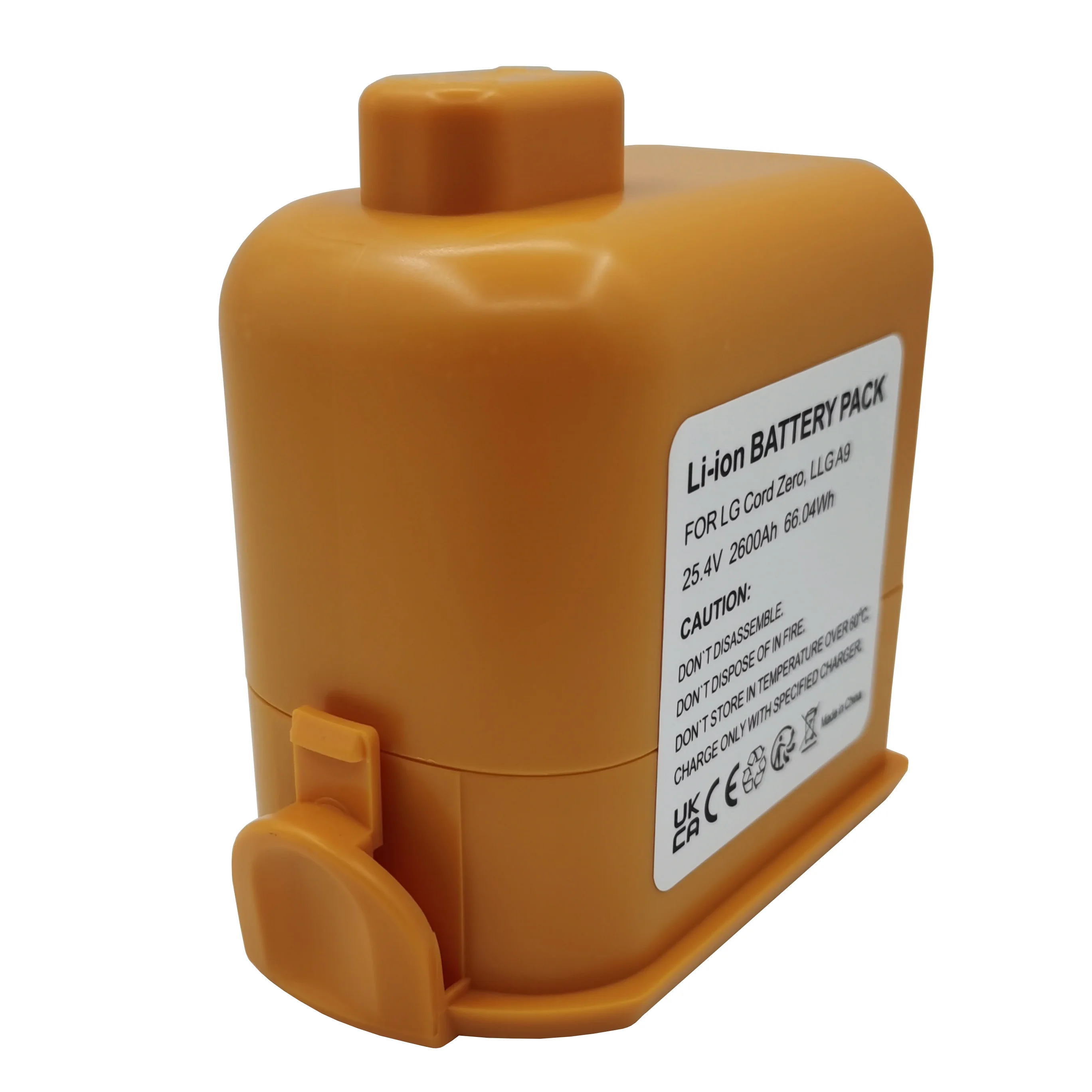 25.4 فولت 2600 مللي أمبير بطارية ليثيوم أيون قابلة للشحن حزمة 7S 1P ل LG Cord ZerA9 A9 + Plus سلسلة بطارية احتياطية شراء بالجملة الجديدة