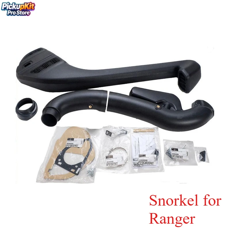 

Right Side Snorkel for Ranger T7 PX2 2.2L/3.2L Diesel UV-Stable LLDPE Plastic Air Ram Water/Dust Proof Intake Kit