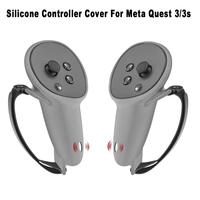 Popular Anti-drop Comfortable Silicone Controller Grips Cover With Hand Strap For Meta Quest 3/3s VR Accessories Christmas Gift