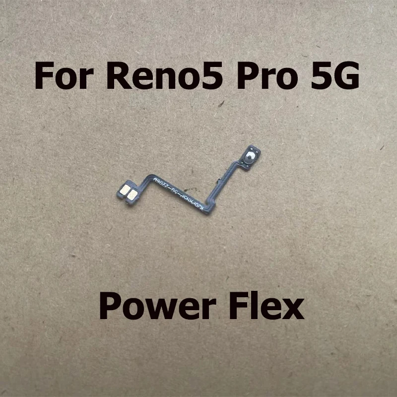 For Oppo Reno5 Reno 5 Lite Power Switch On Off Volume Key Button Flex Cable Replacement Parts For Reno 5 Reno5 Pro 5G