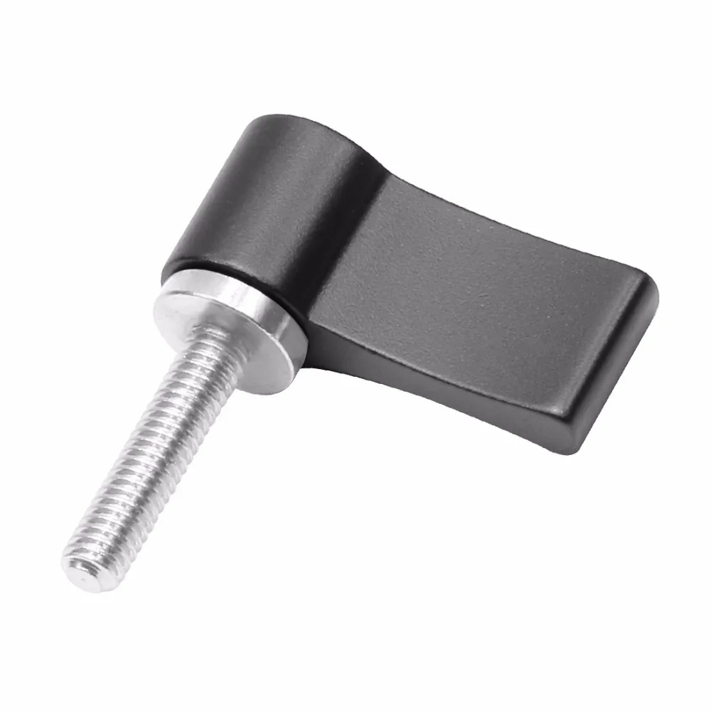 BGNing CNC M4 M5 M6 * 12mm 17mm 20mm Einstellbare Hand Schraube Enge Schloss Schrauben für DSLR Kamera 15mm Schiene Stange Folgen Fokus Teile – Detail 32
