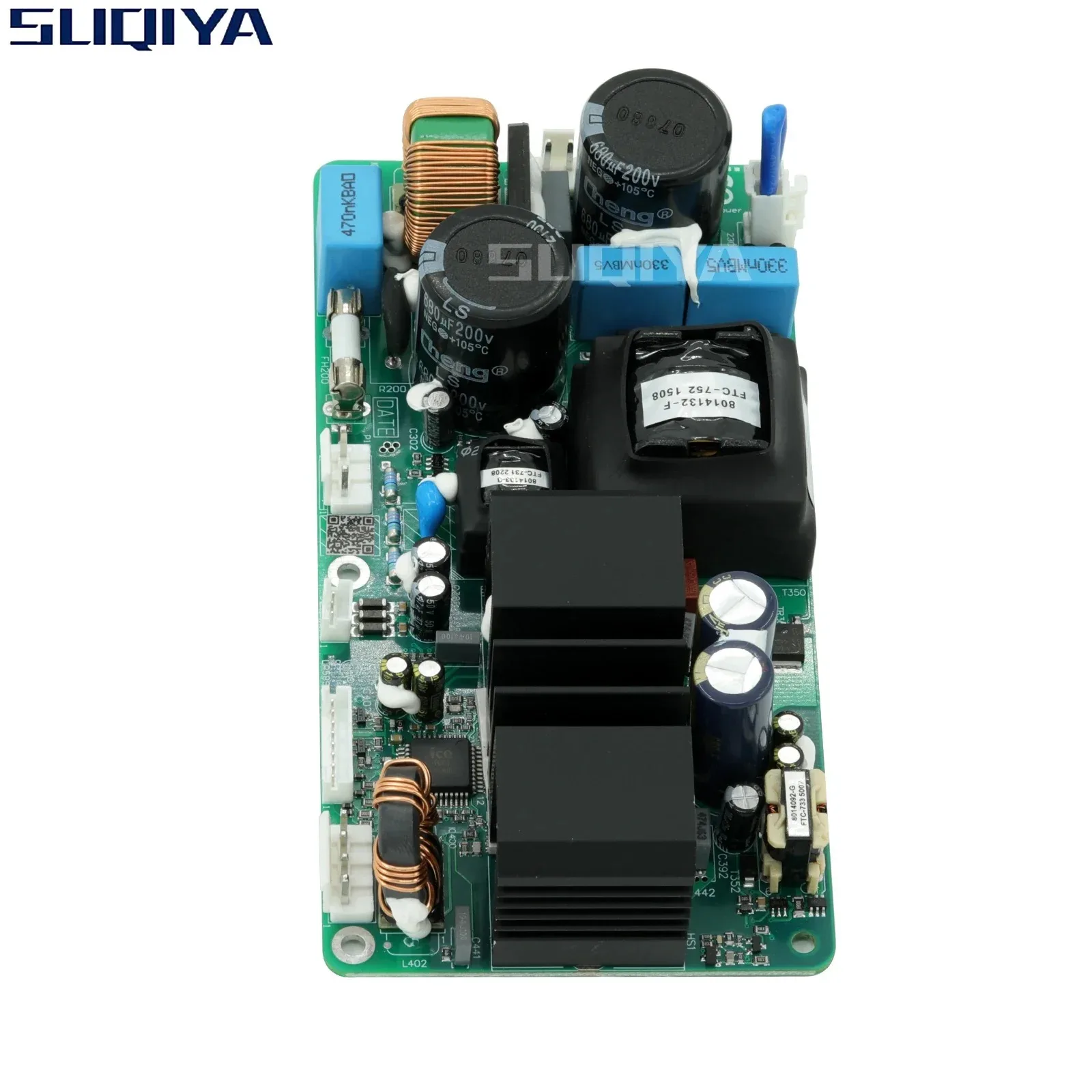 SUQIYA-ICEPOWER 전력 증폭기 ICE125ASX2 디지털 스테레오 채널 증폭기 보드 HIFI 스테이지 앰프 (액세서리 포함)