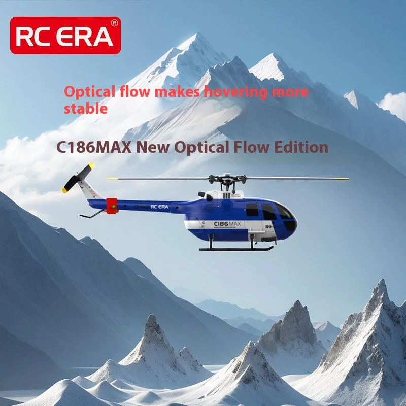 

Rc Era C186 Max Bo105 Scaled 4ch Remote Control Helicopter Model Optical Flow Positioning Gyro Stabilized Aircraft For Adult