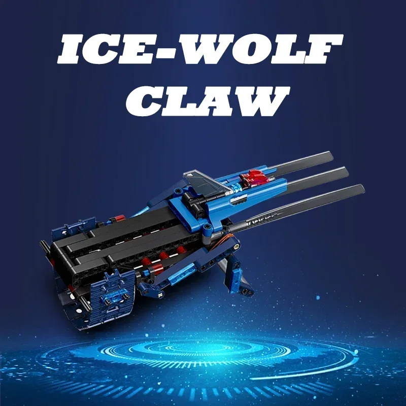 

Инновационный дизайн, креативный эксперт, ледяной волк, строительные блоки, носимые игровые шарнирные игрушки, образовательный подарок для детей