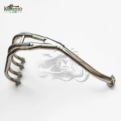 Fit For 1993 - 2002 Yamaha XJR 400 XJR400 Motorcycle Exhaust Header System Muffler Middle Front Pipe Tube 1994 1995 1996 1997 98