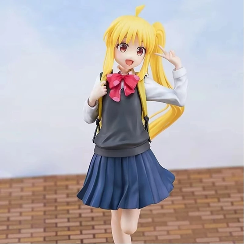 21 cm BOCCHI DE ROCK Ijichi Nijika Anime Mooi Meisje Handgemaakte Model Actiefiguren Desktop Case Decoratie Ornament Gift