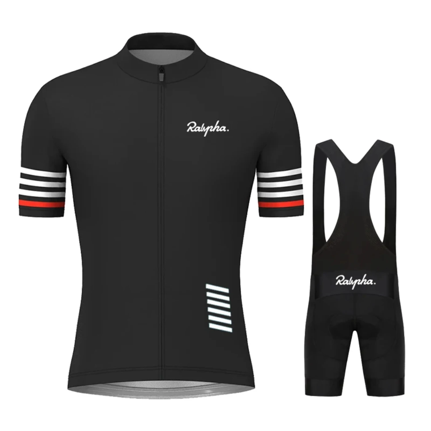 Raphaful men Cycling Jersey Sets Bicycle Suit Bicycle Short Sleeve Cycling Clothing Bike Ciclismo Cycling Jersey Bib Shorts Maap