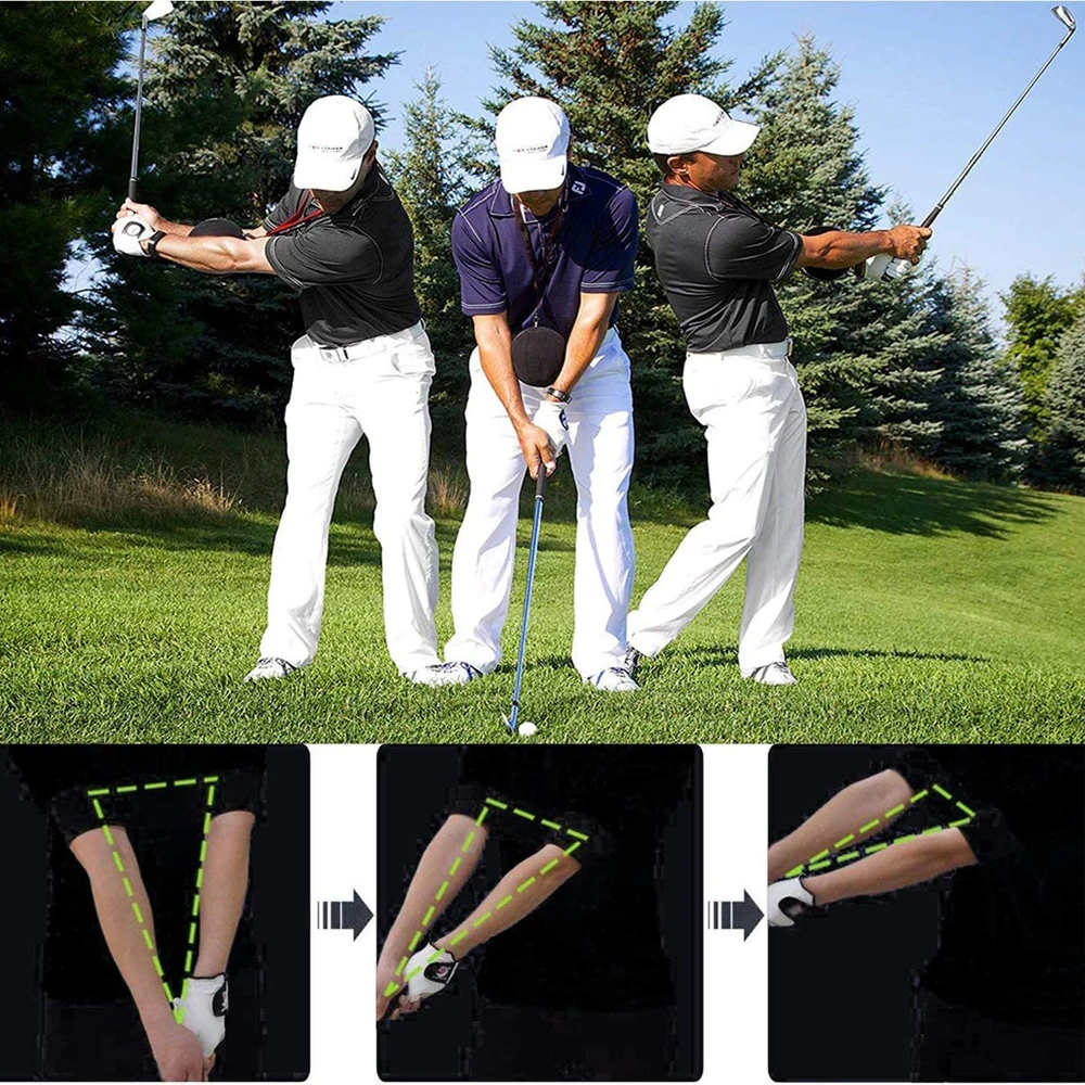 Opblaasbare Golf Smart Bal Trainer Draagbare Swing Arm Corrector Houding Extra Correctie Training Aids Golf Accessoires