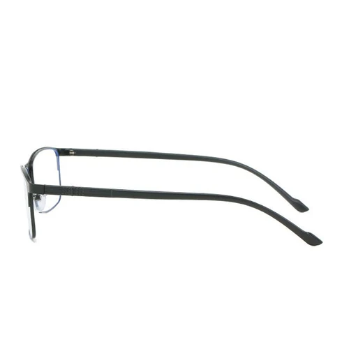 Imagen 2 del producto Gafas para miopía para estudiantes con bloqueo de luz azul, montura completa de Metal de 0-0,5-1,0 a-6, con lector cuadrado de grados, + 1,0 a + 4,0
