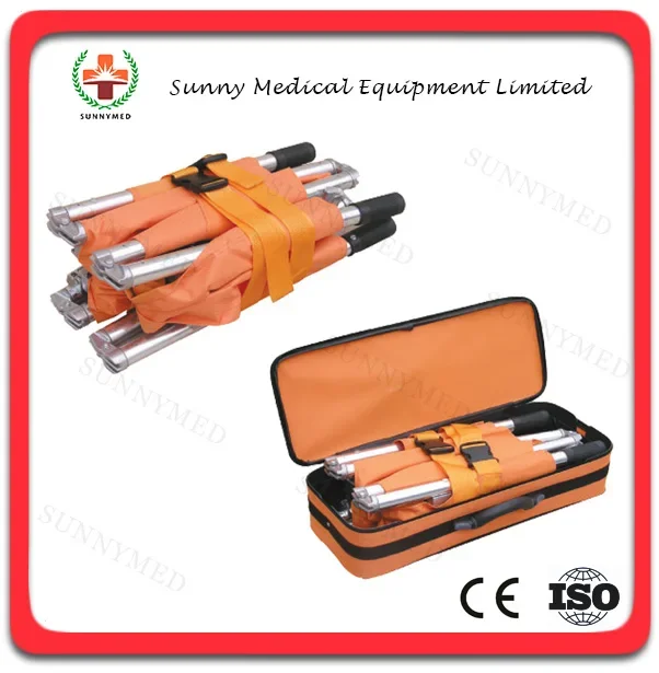 SY-K016 Hospital Ambulance Stretcher Folding rescue Portable Emergency stretcher First Aid Soft Stretcher