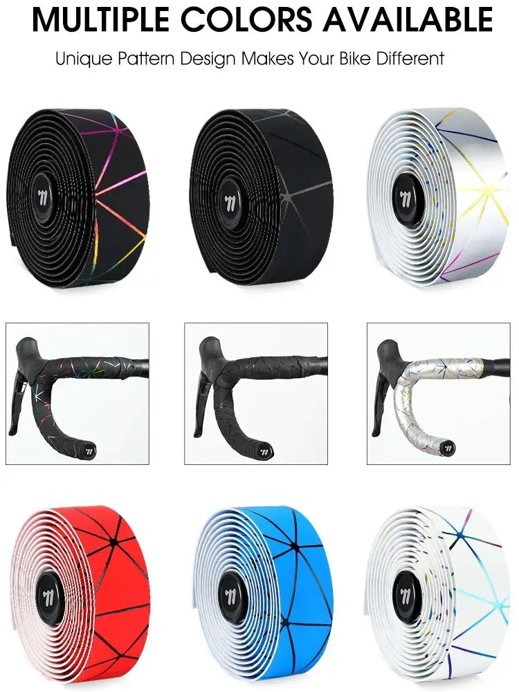 AliExpress West Biking WEST BIKING Soft Bicycle Handlebar Tape EVA PU Bike Bar Tape Professional Cycling Damping Anti-Vibration Wrap With 2 Bar Plugs