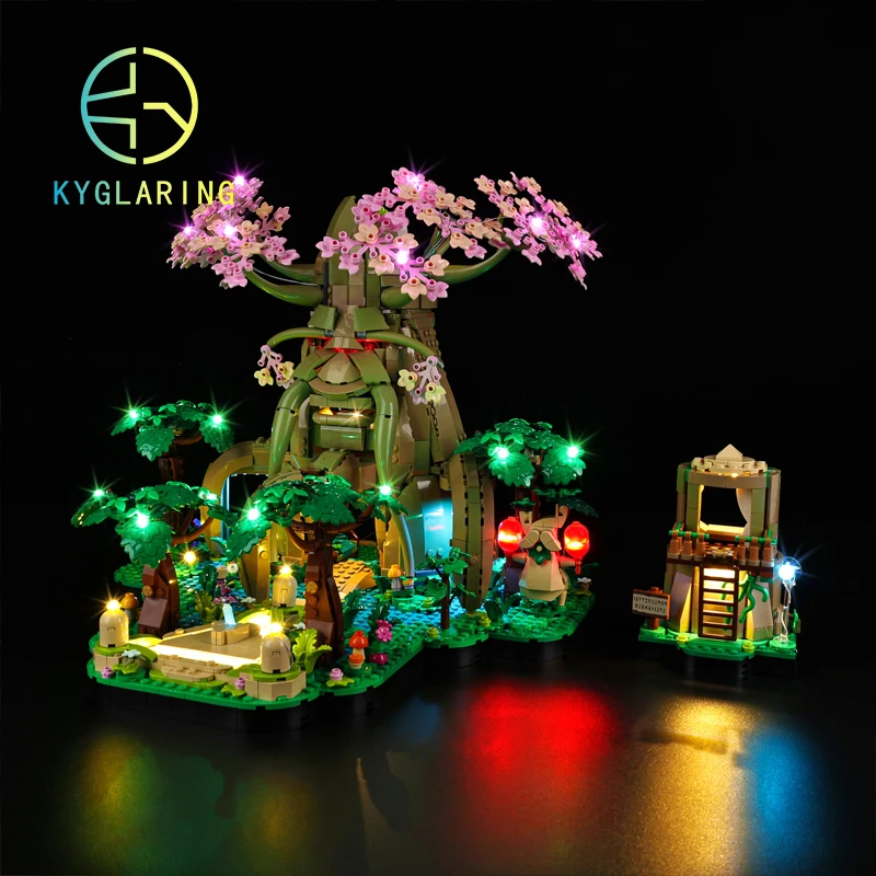 Led Light Kit For 77092 Great Deku Tree 2-in-1 Building Blocks DIY Toys  (Only Light Kit Included)
