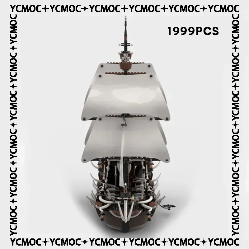 

YcMoc Building Blocks Ship model Building Blocks Pirate battleship Technology Bricks DIY Toys For Kids Children Gifts moc blocks