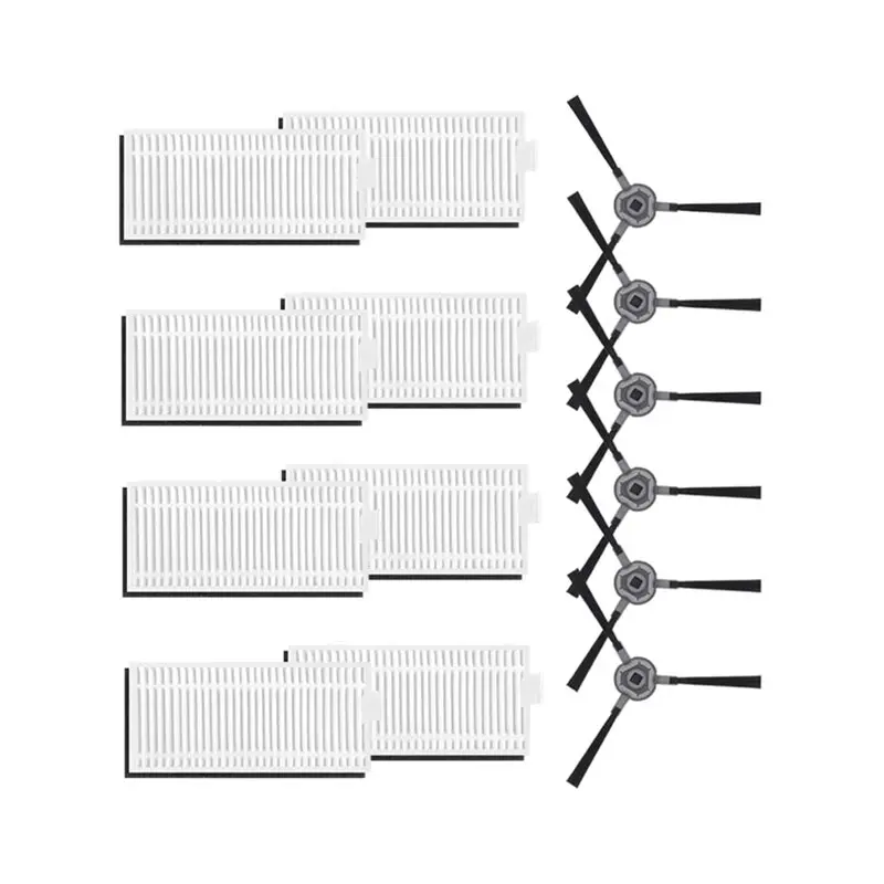 

ABBZ-Аксессуары для робота-пылесоса Lefant M3 - HEPA-фильтр и боковые щетки (14 шт.) - Запасные части