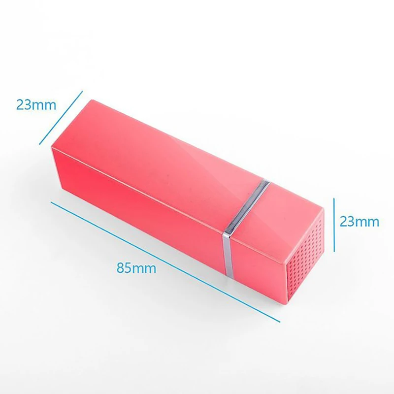 Lipstick Shape Anti-Attack Device Alarm Loud Alert Keychain Personal Alarm Security for Girl Children Self Defense Pocket Alarm