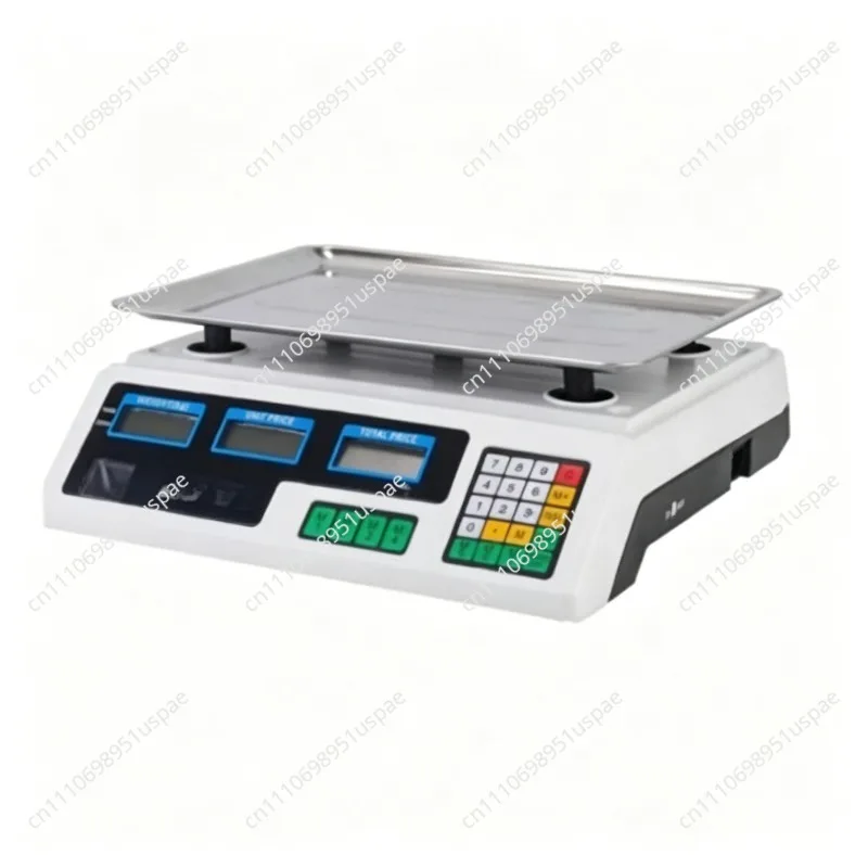 40kg electronic pricing platform scale for business fruit weighing stainless steel