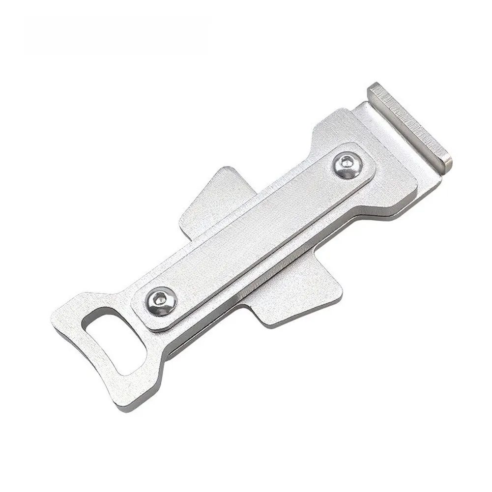 Stainless Steel Bicycle Spoke Wrench 6 Size Adjustable for Flat Spokes up to 7mm Road Bike Wheel Maintenance Tool