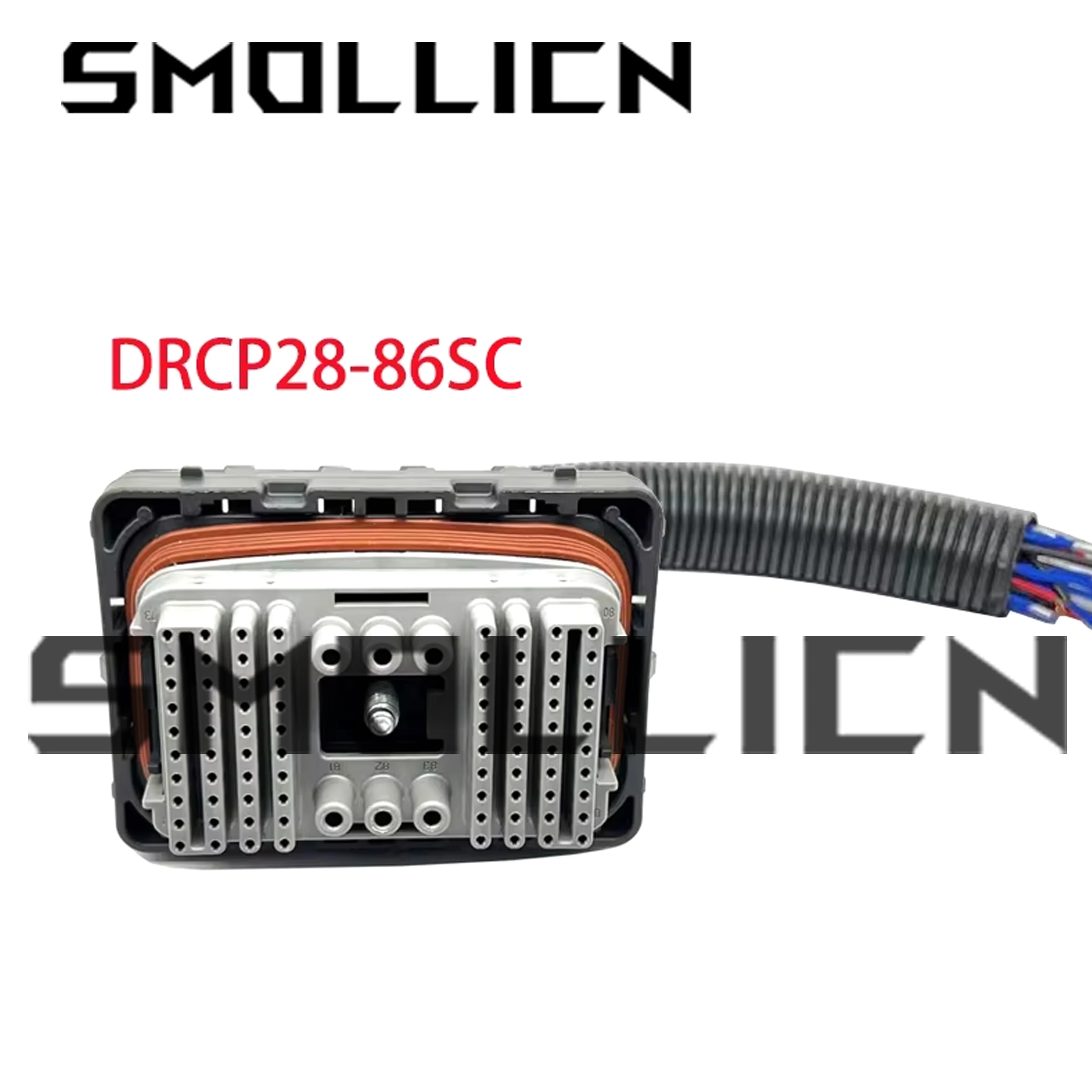 86 Pin DRCP28-86SA DRCP28-86SB Dechicat Excavator TE Tyco Computer Board Connector Original Factory Genuine Plug With Wire 25cm