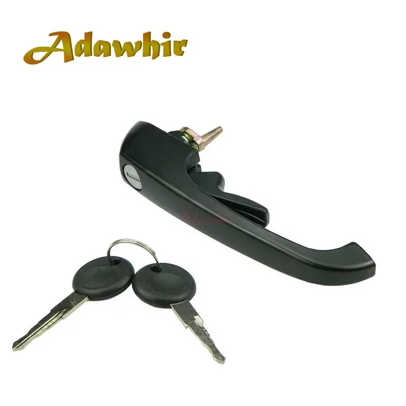 FOR VW LT DOOR HANDLE FRONT LEFT RIGHT 281-363 BLACK 251837205B WITH 2 KEYS 251837205H 113837205MS