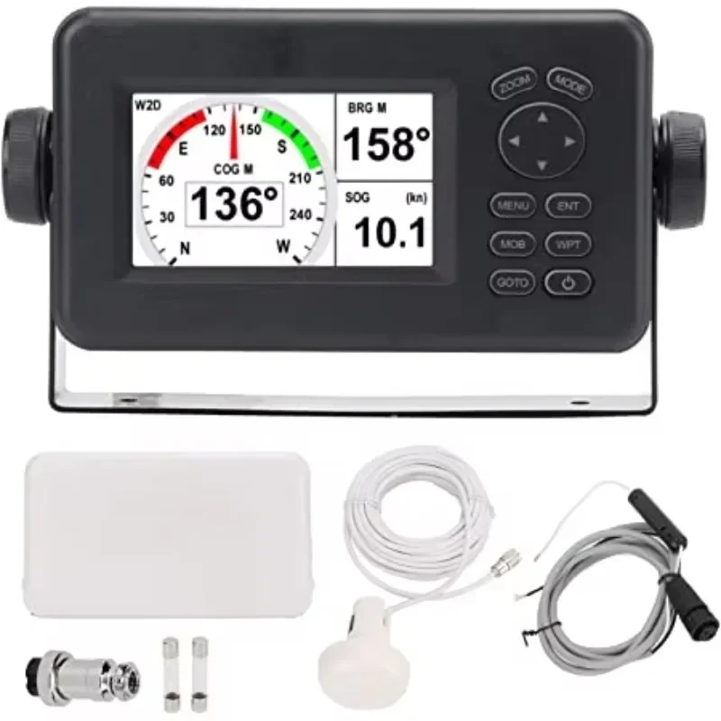 Matsutec HP528A Classe B AIS Transponder Combo GPS 4.3in Color LCD Navegador Marinho Navegação Alarme Localizador GPS Embutido Novo