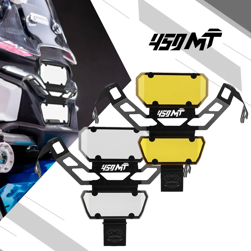 2024 IBEX 450 2024-2026 25 Headlight Protector Grille Guard Cover Lamp Set FOR CFMOTO 450MT 450-MT 2025 2026 Motorcycle mt 450mt