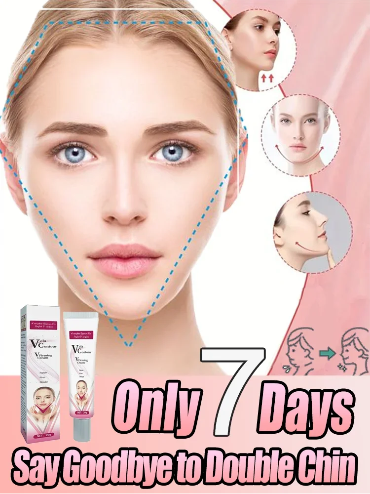 V-Shape Face Cream Improve Skin Elasticity Double Chin Eliminate Slimming the Face Shaping Massage Lift and Tighten Skin Serum