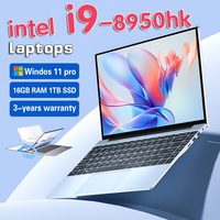 New Intel Core i9 8950HK Laptop 16GB RAM 2TB SSD Notebook 1920*1080 Notebook computer i9-8950hk laptop 14.1-inch Office laptop