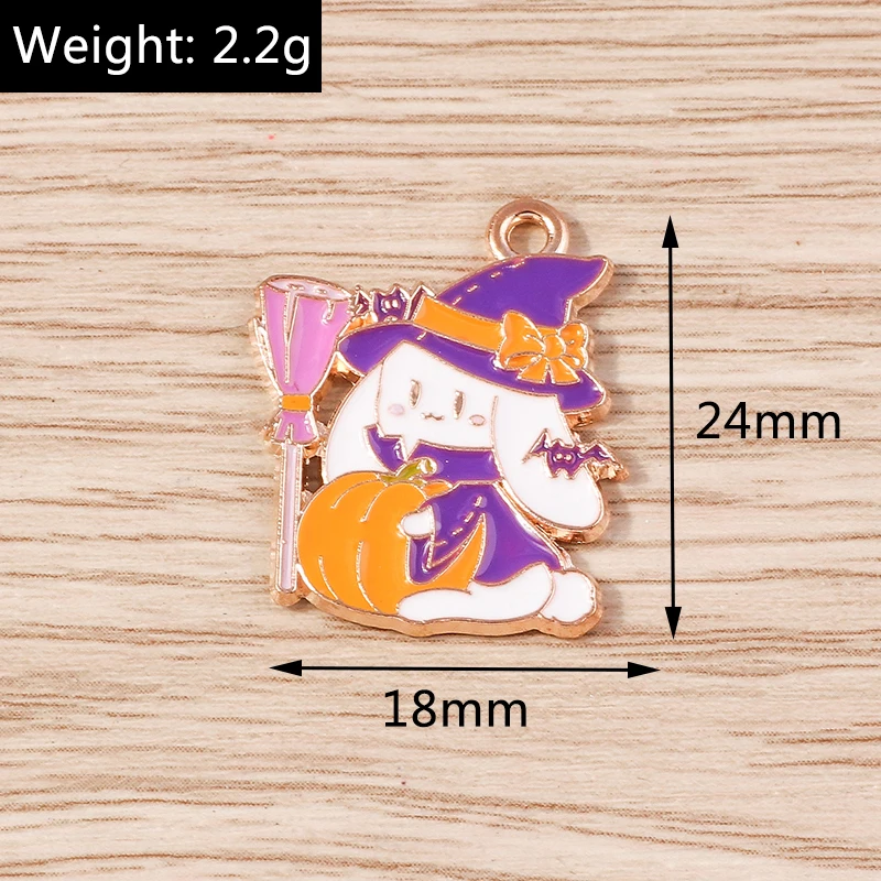 10 Stück 13 x 25 mm Punk-Emaille-Kreuz-Charms für Schmuckherstellung, Anhänger, Halsketten, Ohrringe, DIY, handgefertigte Schlüsselanhänger, Bastelzubehör – Detail 21