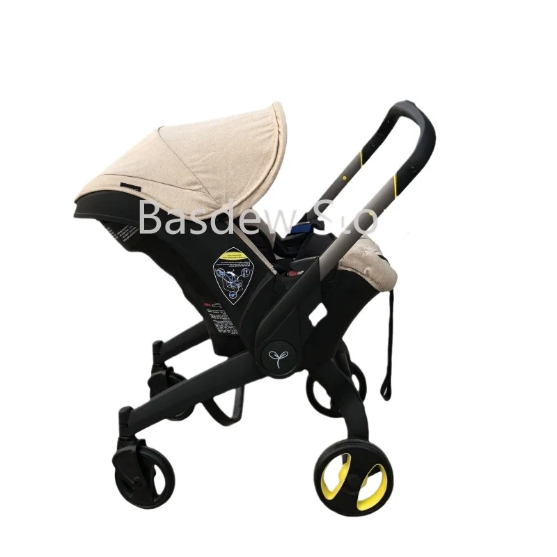 0-24 months baby multi-functional baby trolley high landscape four-in-one basket trolley two-way, lightweight folding